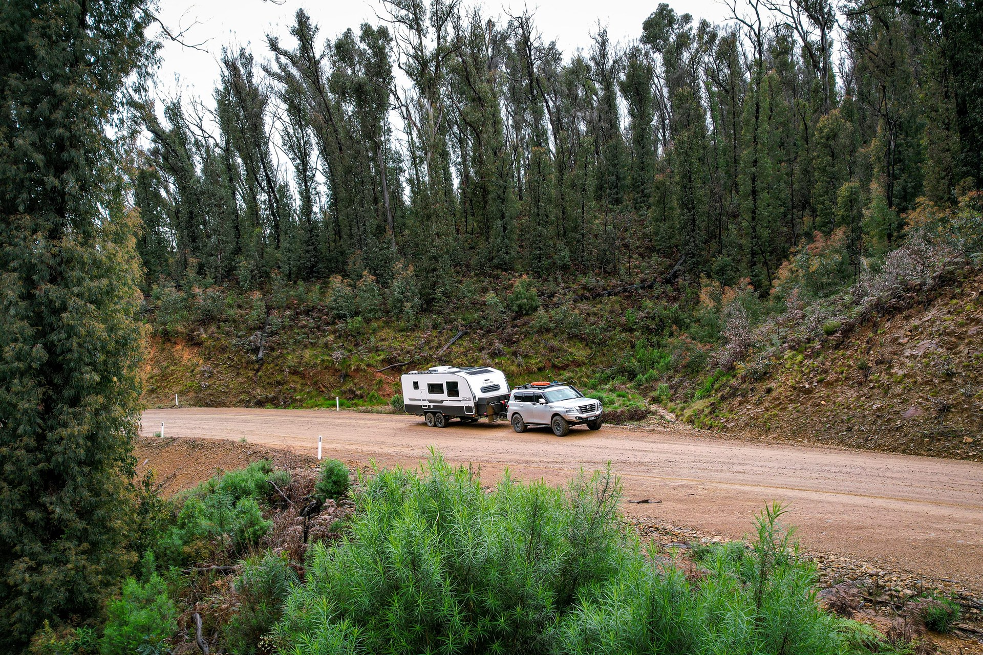 Zone RV off-road caravan in Nariel Valley