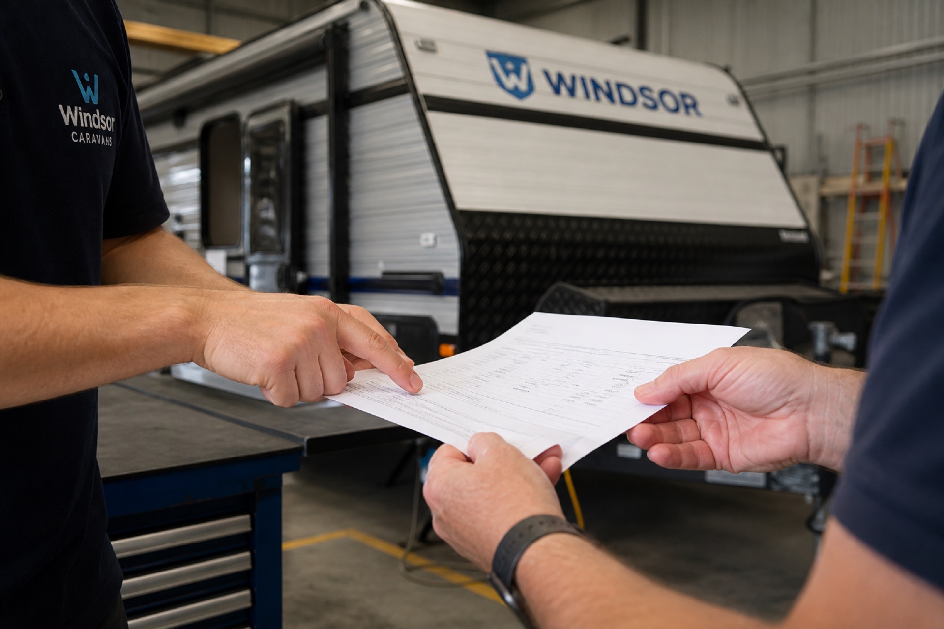 Friendly customer service at Torque workshop