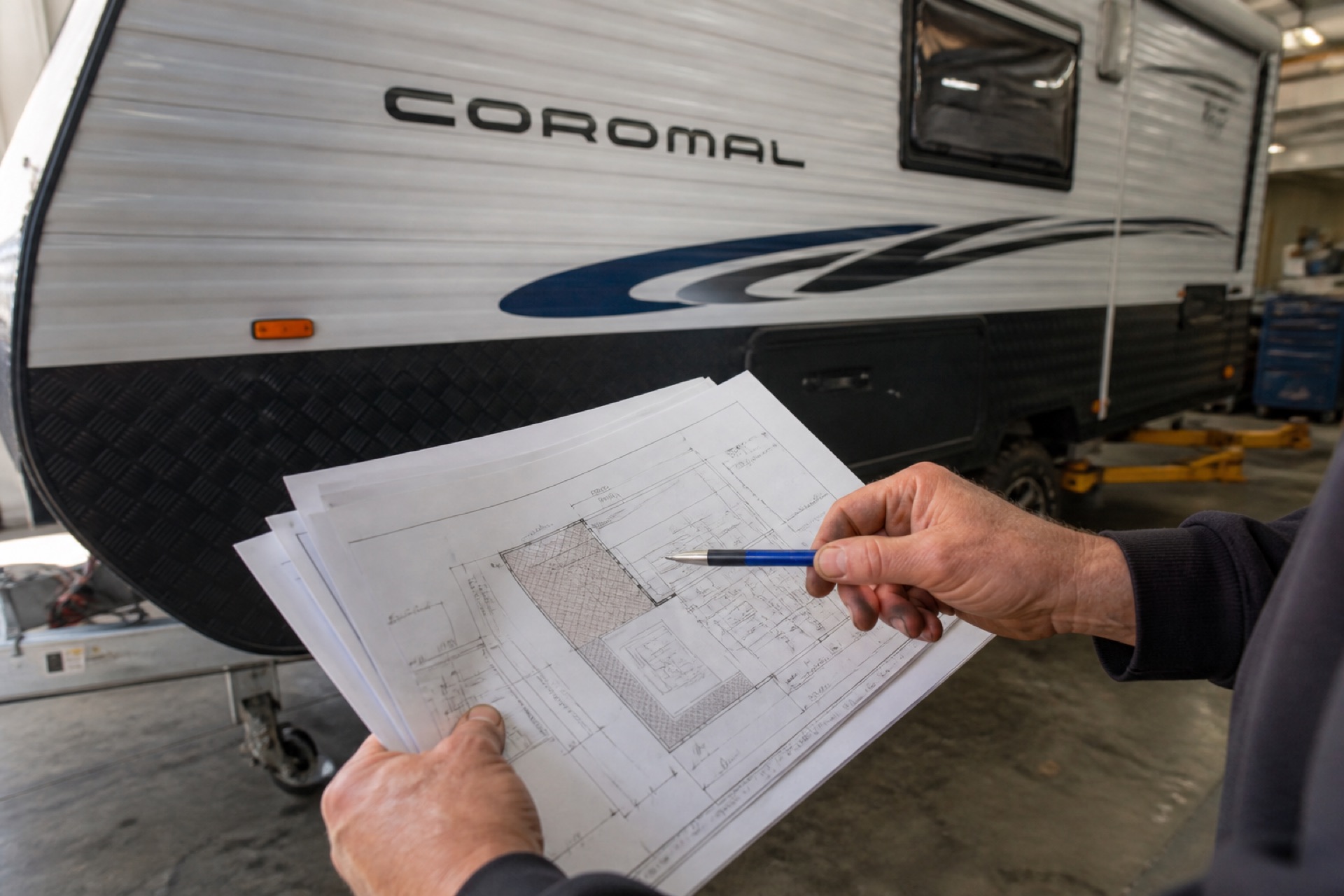 Reviewing caravan modification questions and quotes