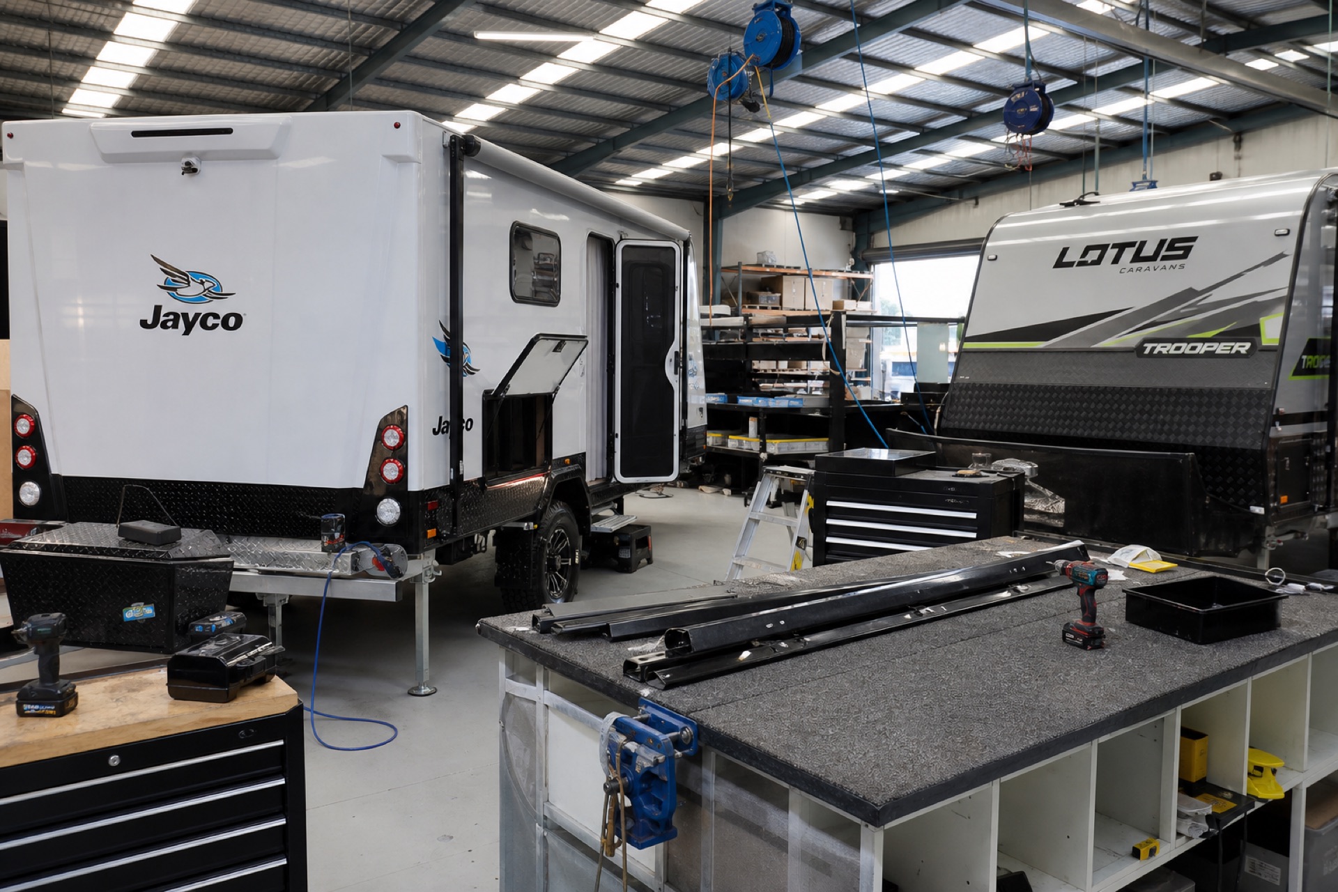 Professional Torque Caravan Services workmanship
