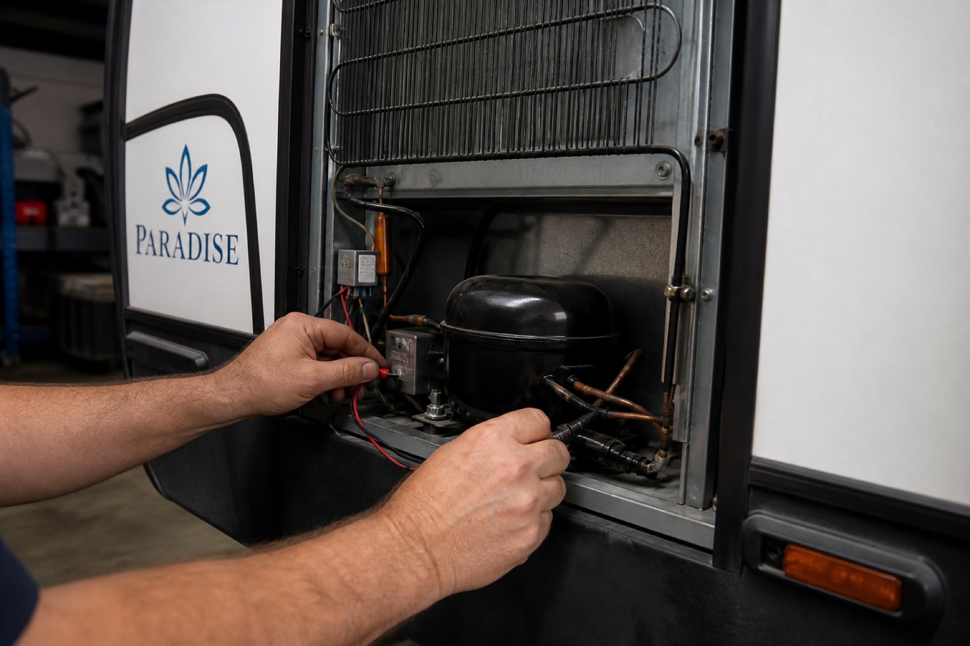 Caravan appliance repair and replacement