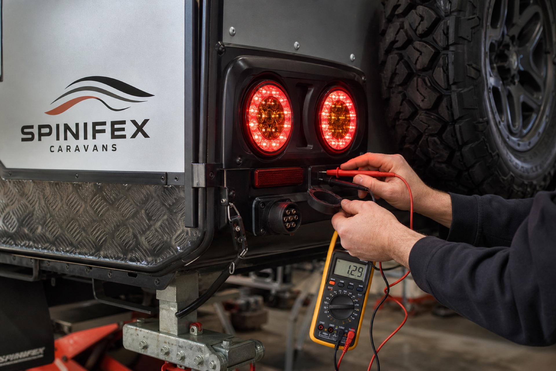 Caravan electrical and lighting checks