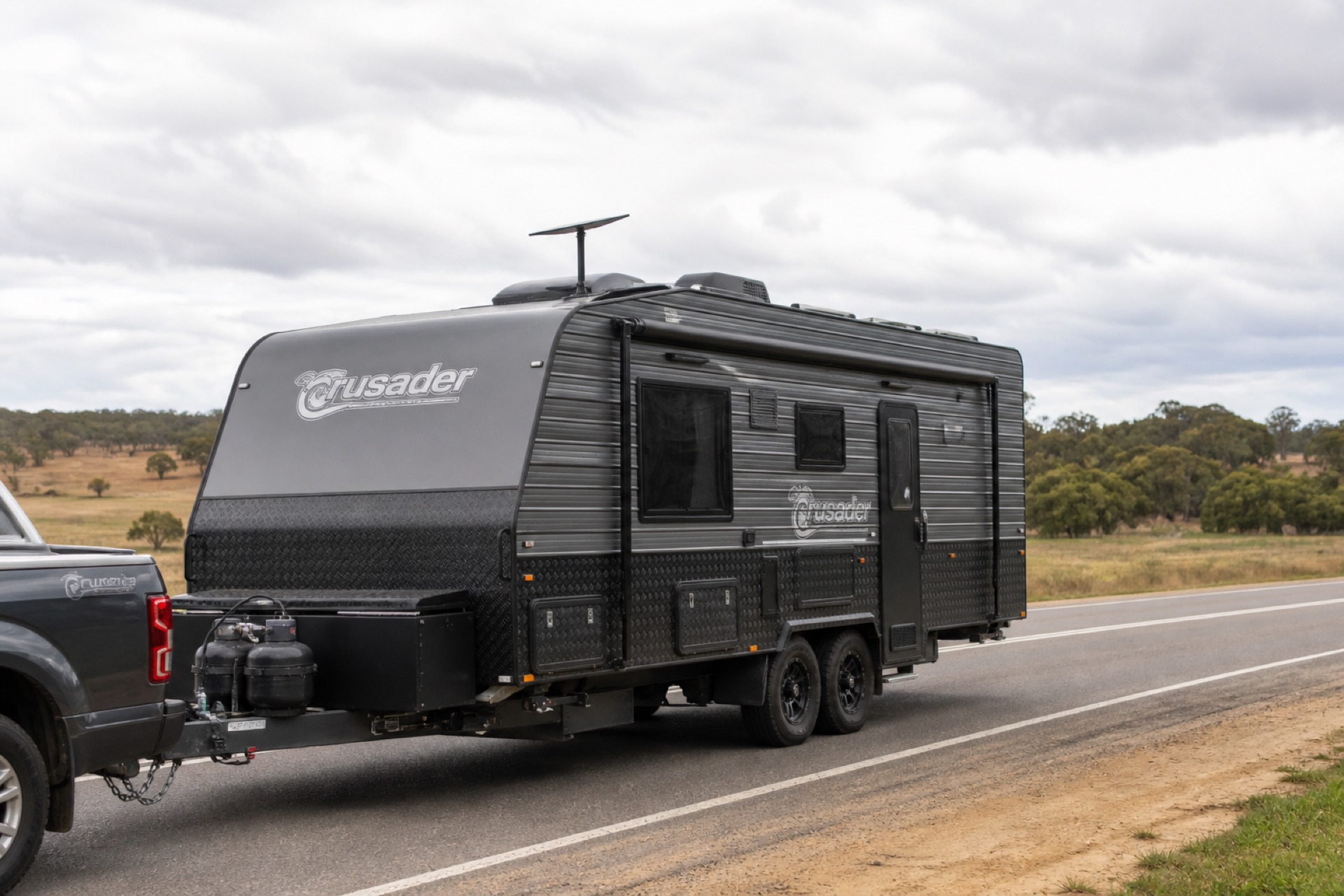 Starlink caravan prepared for the Big Lap