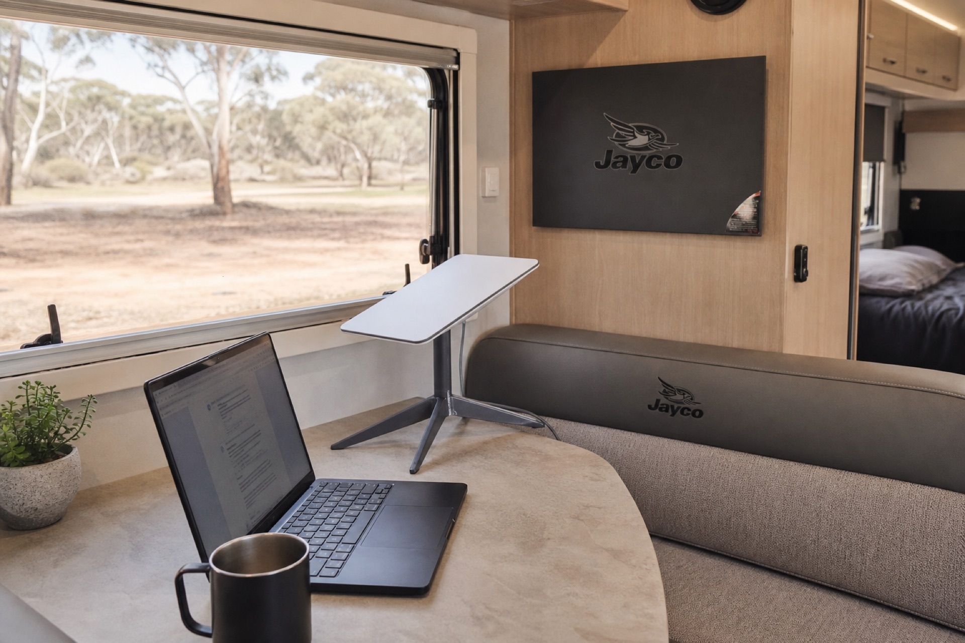 Remote work from caravan with Starlink