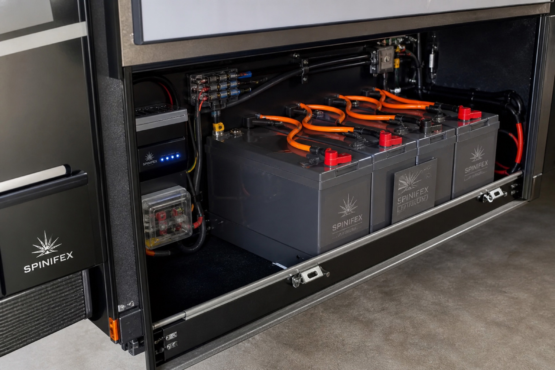 Caravan lithium battery upgrades