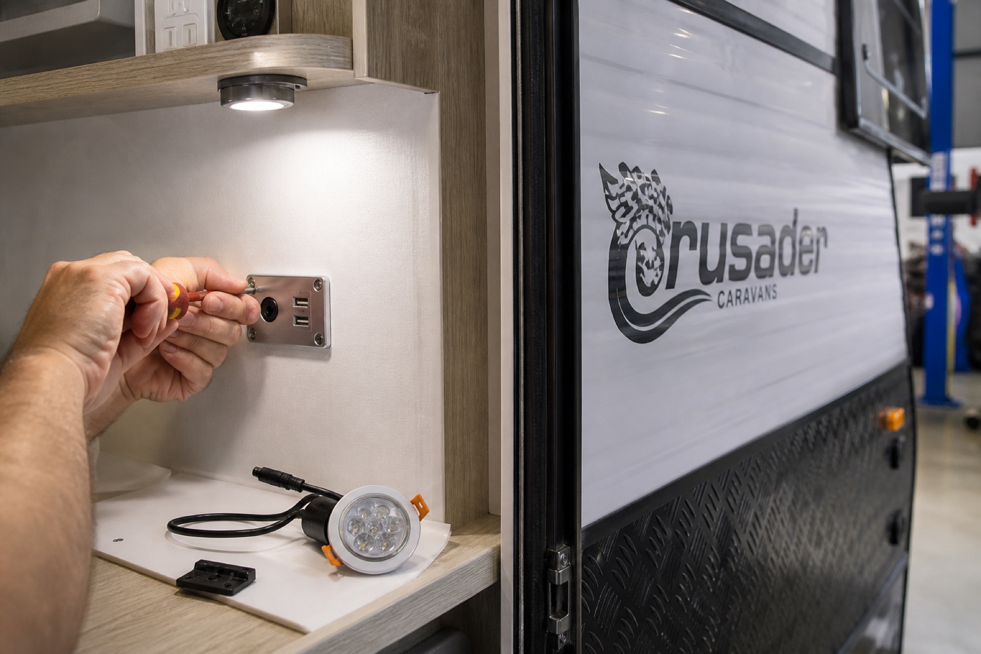 Why upgrade your caravan with modern technology