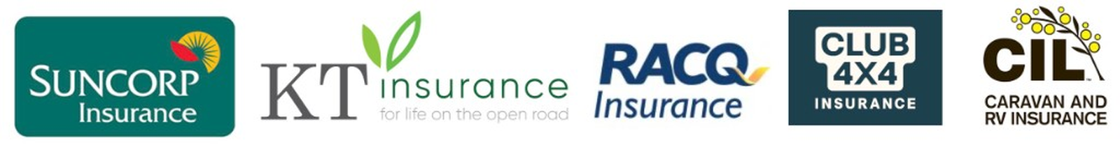 Preferred insurance partners: Suncorp, KT Insurance, RACQ, Club 4x4, CIL